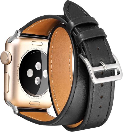 amazon apple watch leather band|leather apple watch strap 44mm.